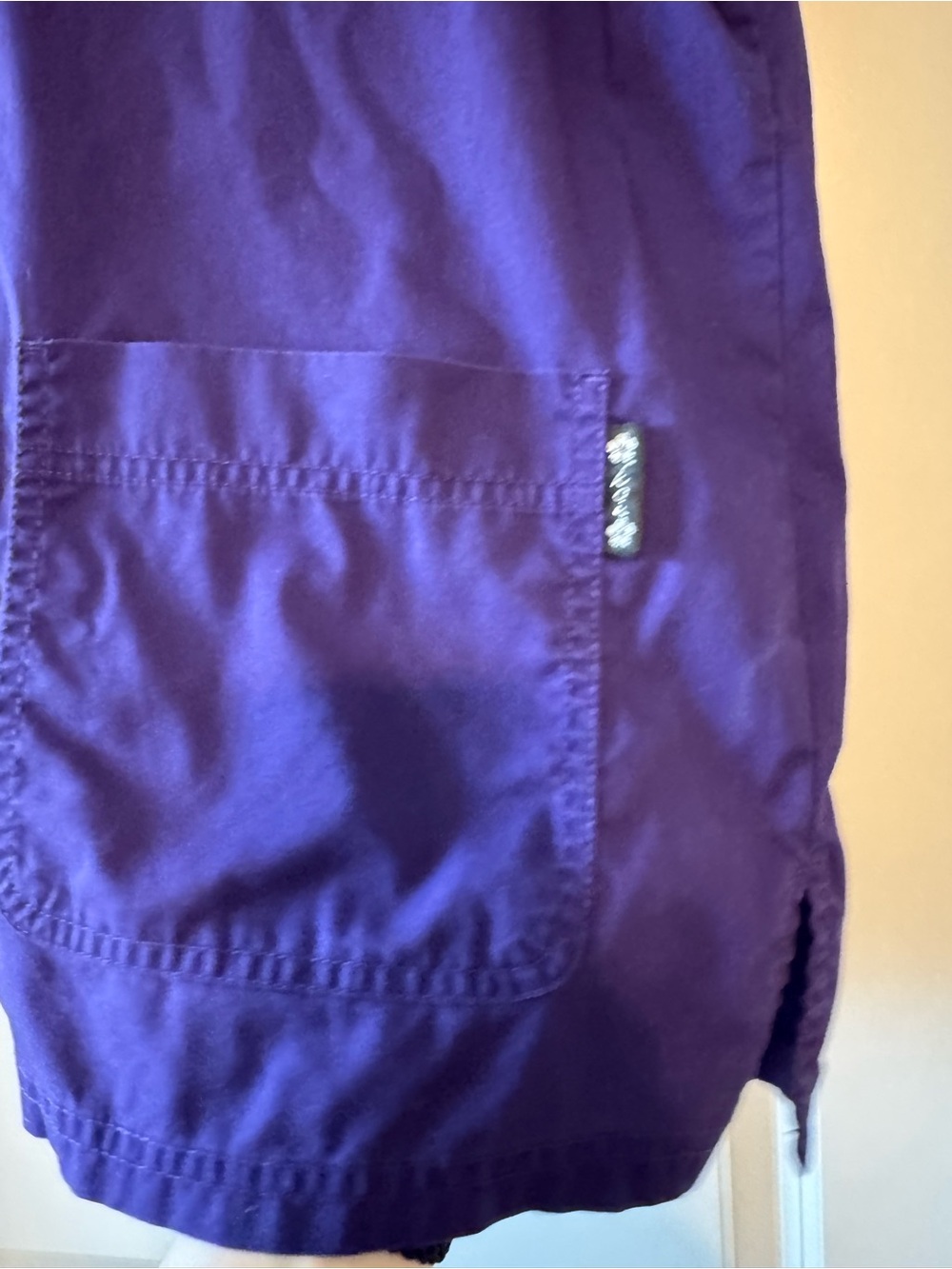 Koi women’s Purple scrub top - Picture 4 of 11